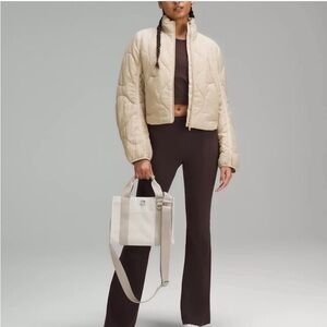 LULULEMON TWO-TONE CANVAS TOTE BAG